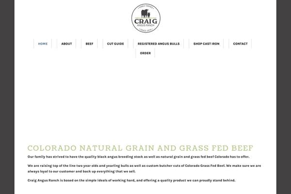 craigangusranch.com site used Divi Child