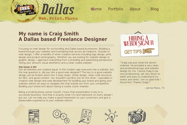 craigthegraphicartist.com site used Craigthegraphicartist