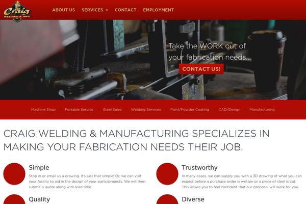 craigwelding.com site used Ppmlayout-foundation