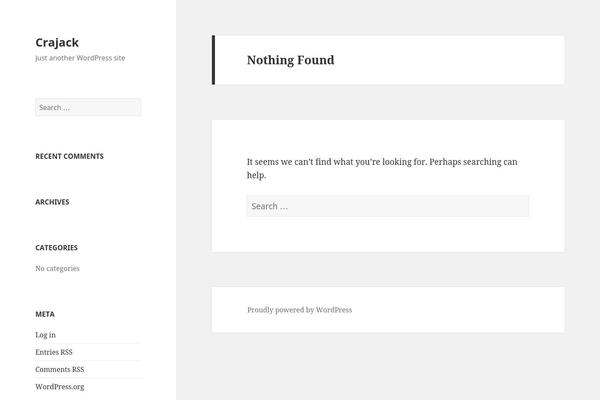 Twenty Fifteen theme site design template sample