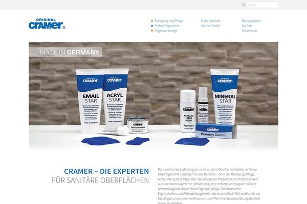 cramer WordPress theme, websites list used cramer theme cramer theme websites examples