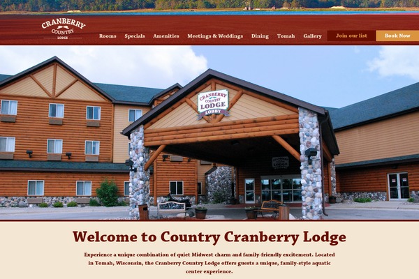 cranberry theme websites examples