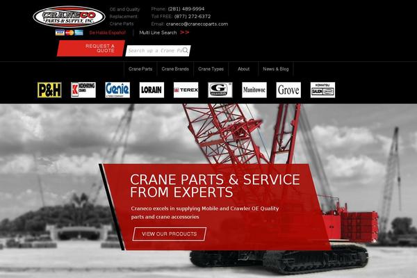craneco-parts.com site used Craneco_real