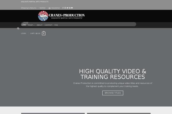 Flatsome theme site design template sample