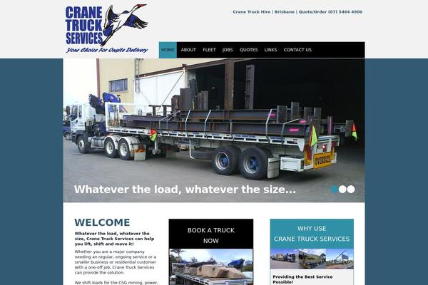 cranetruckservices.com.au site used Cranetrucks