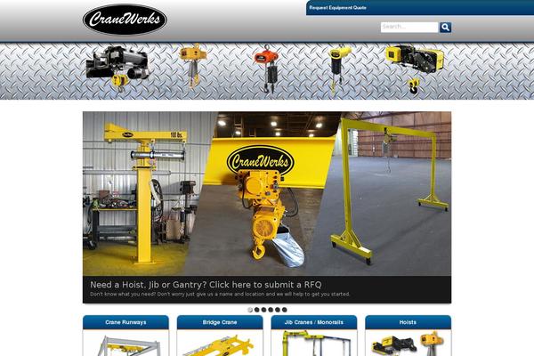cranewerks.com site used Crane-werks