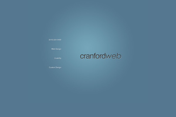 cranfordweb.com site used Businesscard