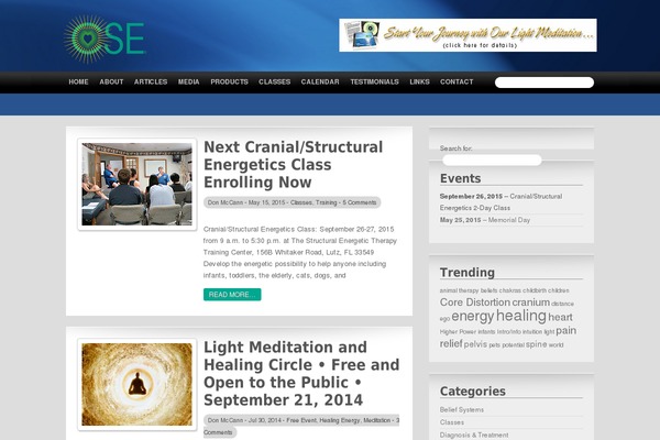 cranialstructuralenergetics.com site used Nextvision