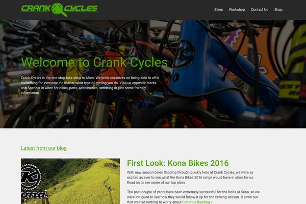 crank-cycles.com site used Crank