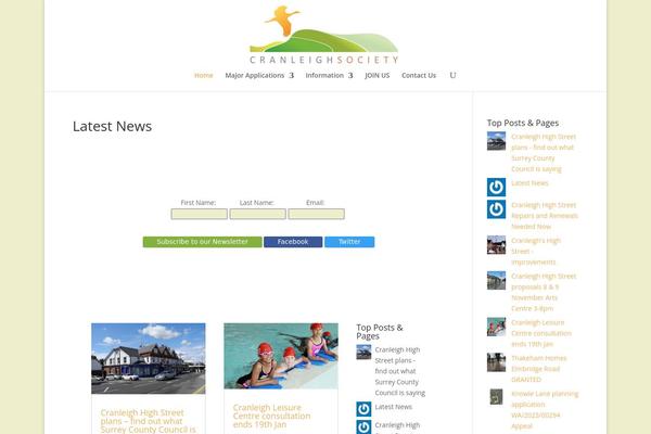 Divi theme site design template sample
