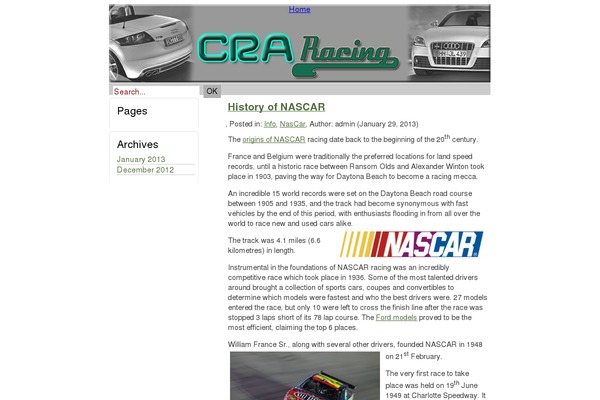 craracing.net site used YB-Auto