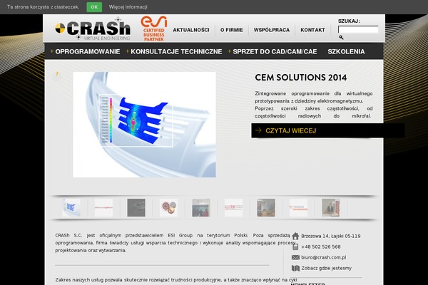 crash.com.pl site used Crash