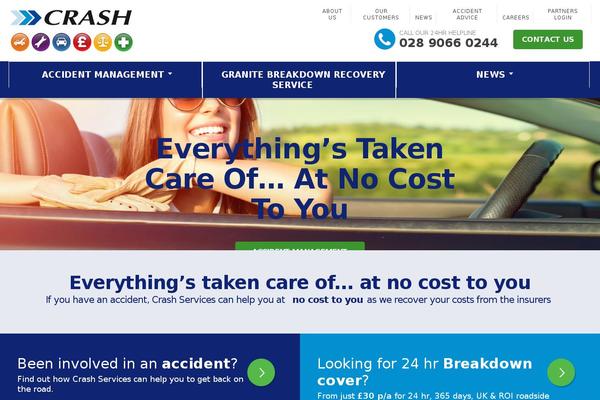 crashservices.com site used Crash