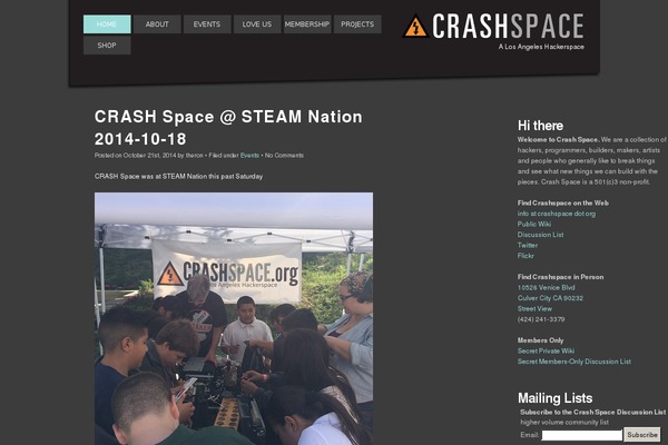 crashspace.org site used Nerdpress_v102