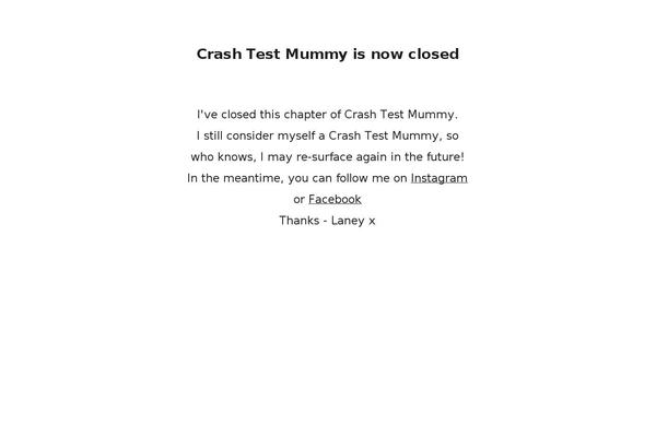 crashtestmummy.com.au site used Dusky-blog
