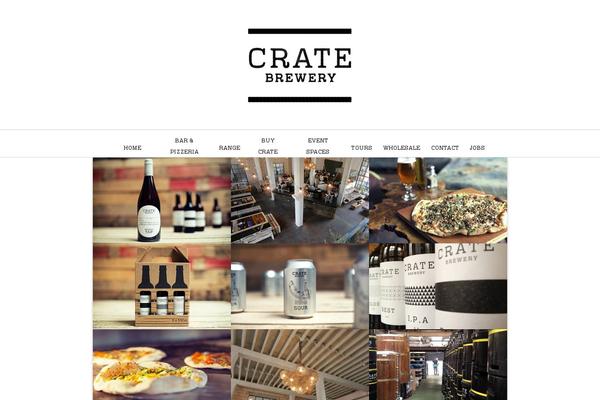 CRATE WordPress theme, websites list used CRATE theme CRATE theme websites examples
