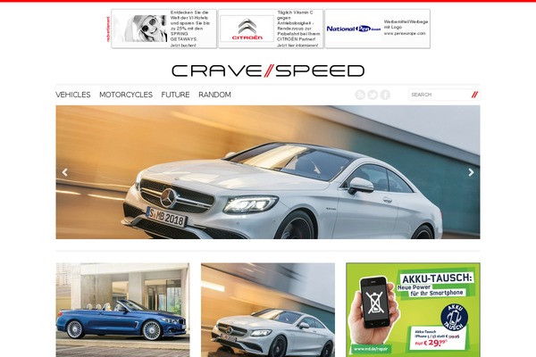 cravespeed.com site used Cravespeed