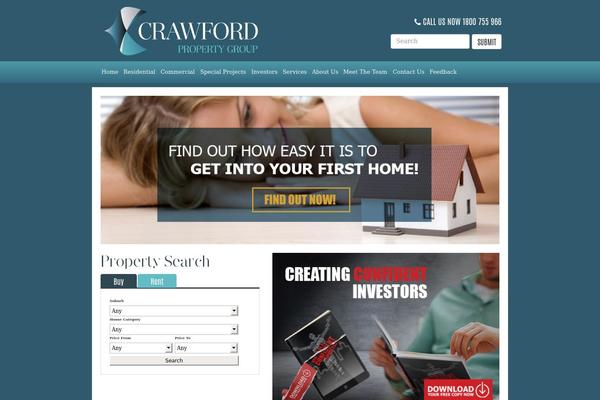 crawfordrealty.com.au site used Crawford-theme