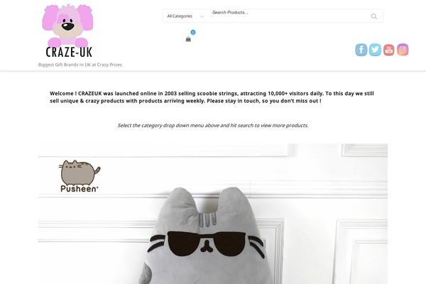 crazeuk.com site used Easy-storefront