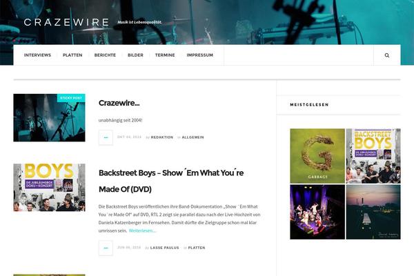 crazewire.de site used JustWrite