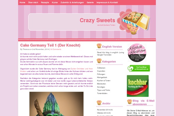 crazy-sweets.de site used Cupcake