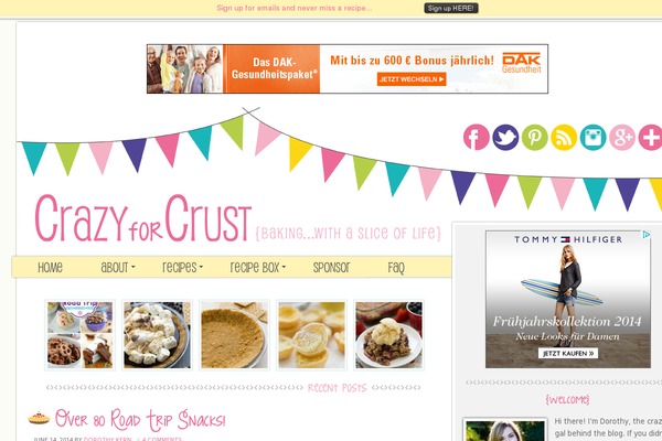 crazyforcrust.com site used Crazy-for-crust-2022