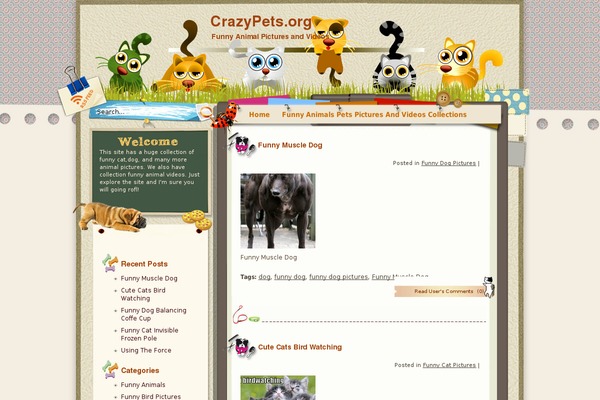 crazypets.org site used One_family