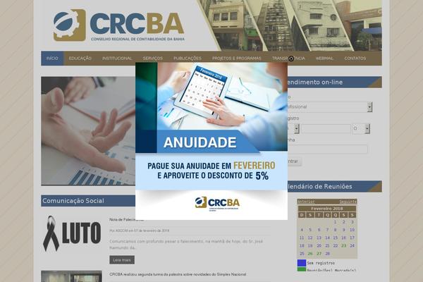 crcba.org.br site used Crcba