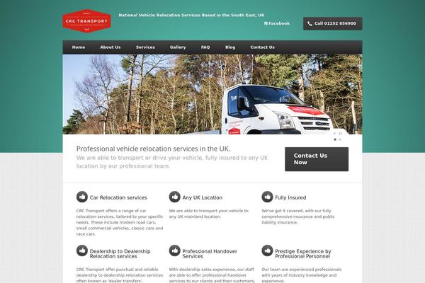 Nexus theme site design template sample