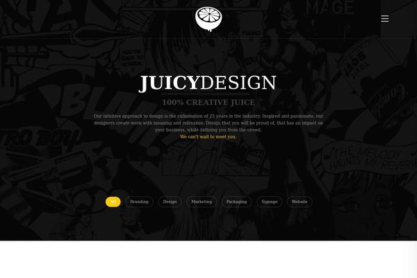 Jevelin theme site design template sample