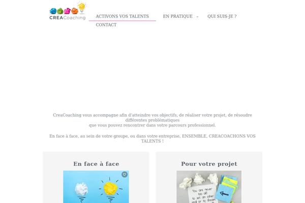 Jacqueline-child theme site design template sample