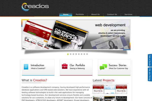 creadios.com site used Creadios