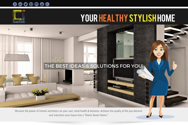 creamainteriors.com site used Creama