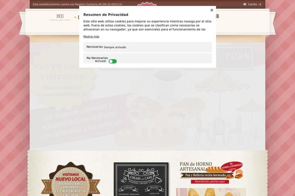 Retro theme site design template sample