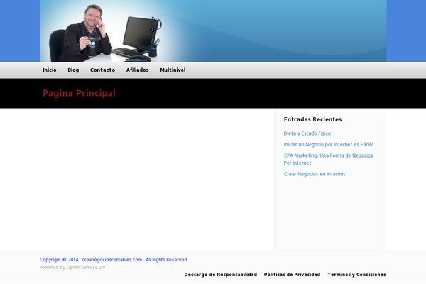 creanegociosrentables.com site used Masfacilwp