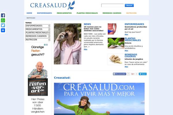 creasalud.com site used Creasalud