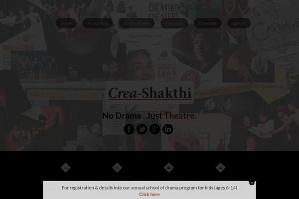 creashakthi.com site used Creashakthi
