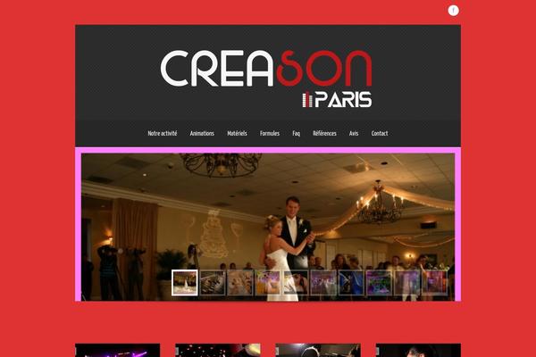 creason-paris.com site used Theron Lite