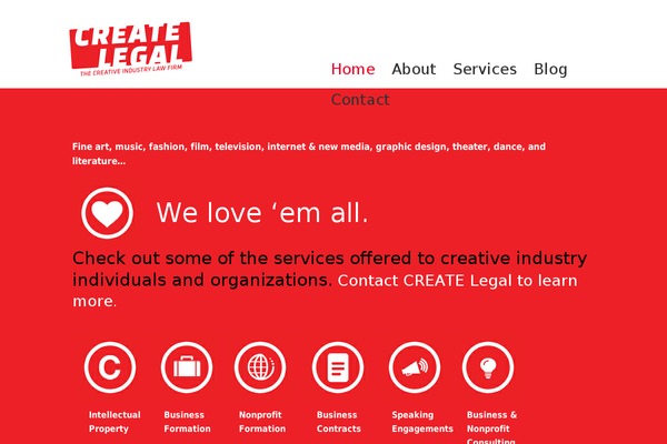 create-legal.com site used Createlegal