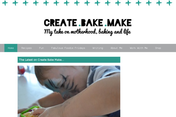 createbakemake.com site used Foodie Pro