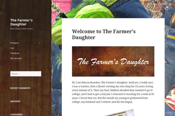Twenty Fifteen theme site design template sample