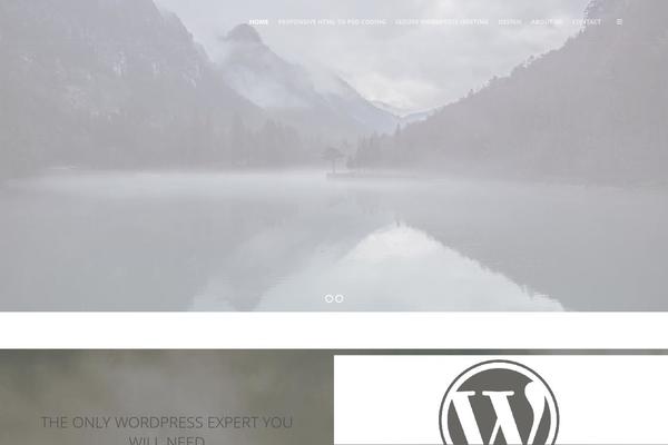 Vertex theme site design template sample