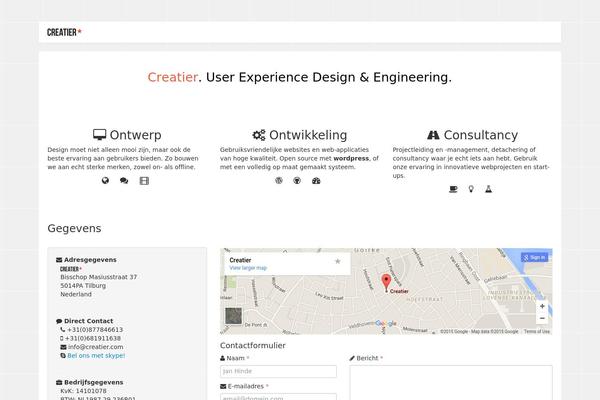 creatier.com site used Creatierpress