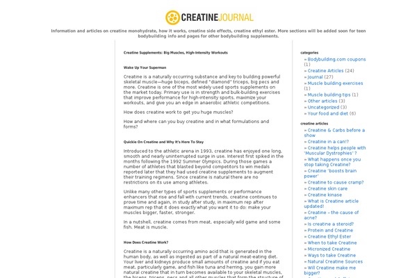 creatinejournal.com site used Yellowhite3c-100