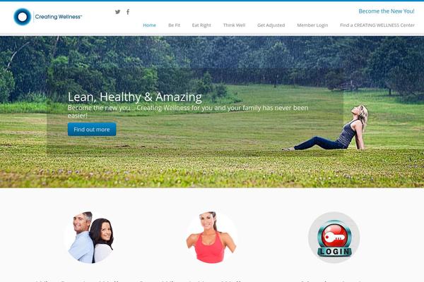 Customizr theme site design template sample