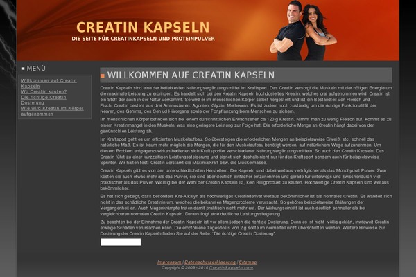 creatinkapseln.com site used Cre
