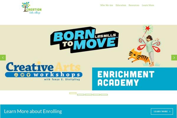 creationkidsvillage.com site used Fable