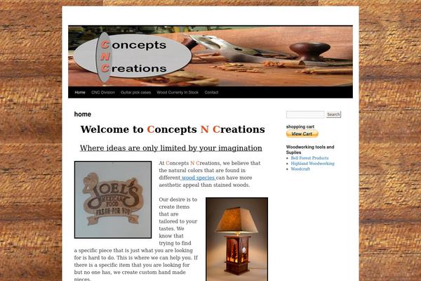 Twenty Ten theme site design template sample