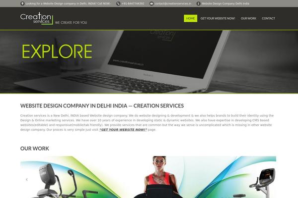 PressCore theme site design template sample