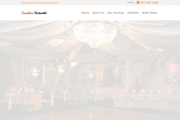 creationsunlimitedinc.com site used Partymaker